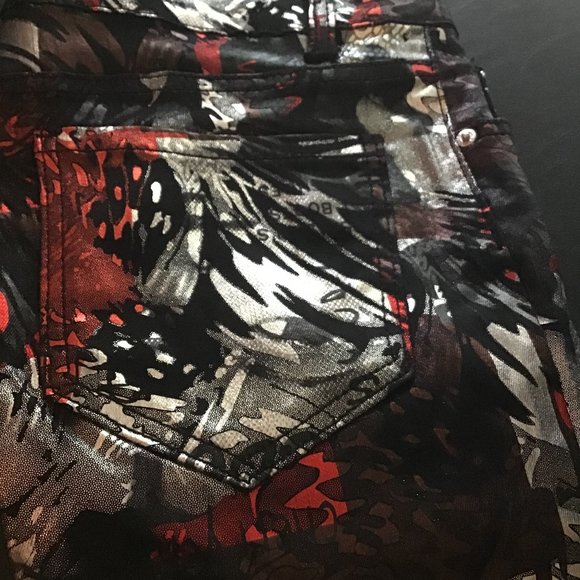 MENS COOL STYLE JEANS CLUB FASHIION HIP HOP SKINNY - Picture 2 of 7